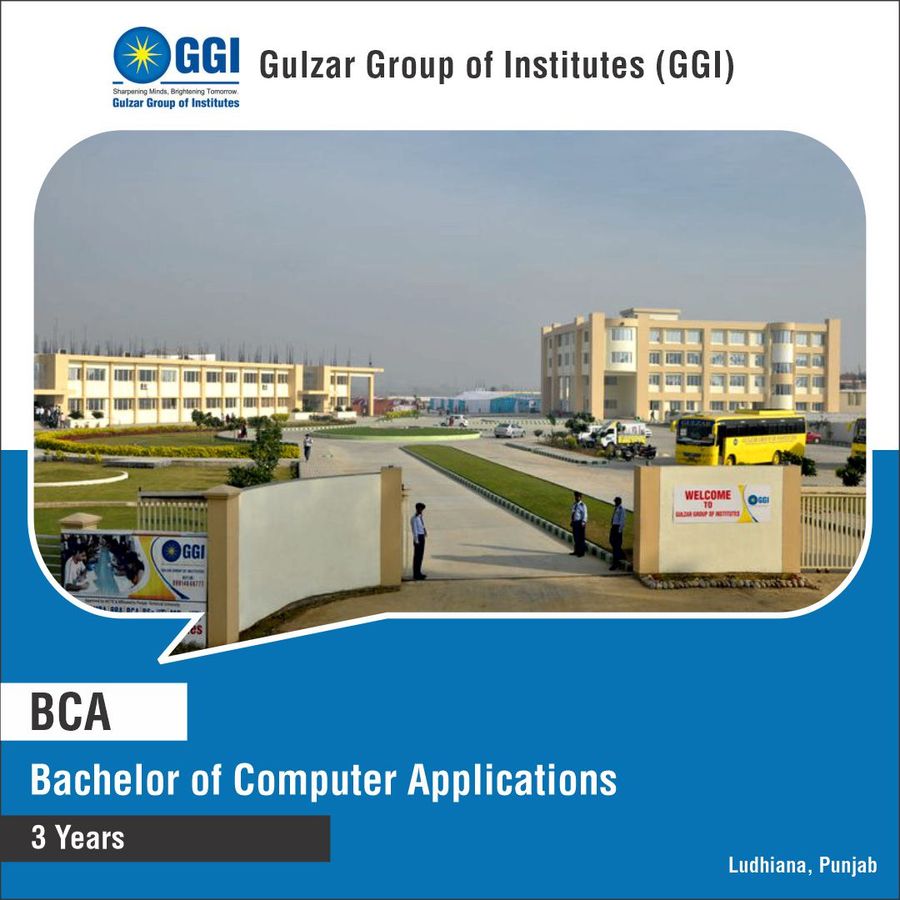BCA at Gulzar Group of Institutes, Ludhiana